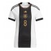 Tyskland Leon Goretzka #8 Replika Hemma matchkläder Dam VM 2022 Korta ärmar